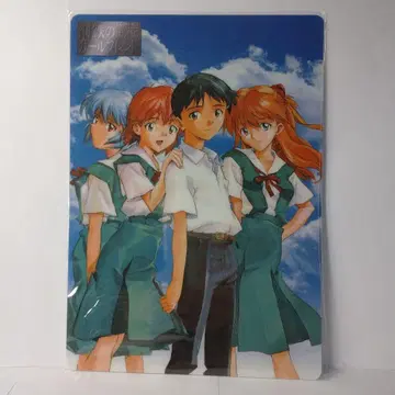 신세기 에반게리온 강철의 걸프렌드 당시 물품 책받침