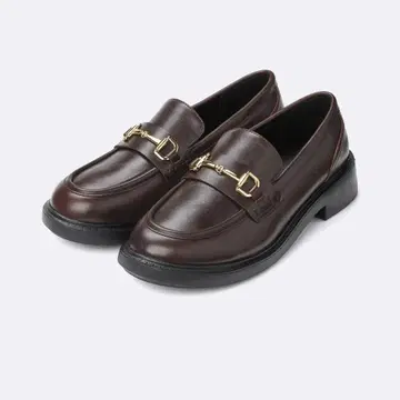 볼륨 밑창 비트 로퍼 L