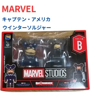 BE@RBRICK x MARVEL 캡틴 아메리카 & 윈터 솔저