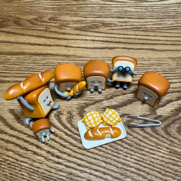 빵도둑 피규어 컬렉션 전 5종 세트 캡슐판