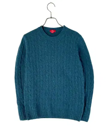 [ 새상품급 ] altea 로우게이지 니트 블루 M