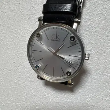 Calvin Klein 손목시계 쿼츠 실버