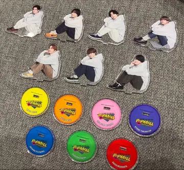 나니와단시 POPMALL 아크릴 스탠드 7종 세트