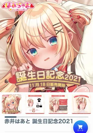 아카이 하아토 생일 기념 2021 풀세트