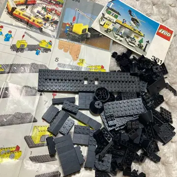 올드 레고 블록 블랙 묶음 판매 폴리스 및 기관차 시리즈