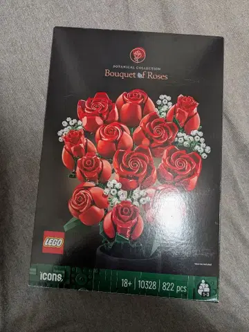 LEGO 로즈 부케 10328 장미 부케