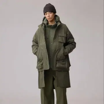 GU 엔지니어드 가먼츠 패디드 쉘 후드티 올리브 3XL