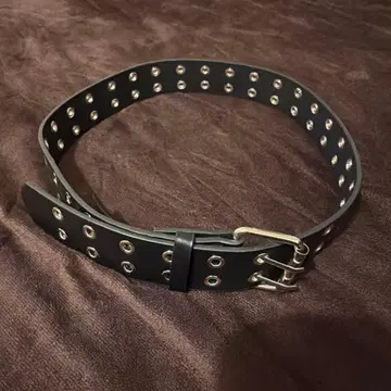 가죽 벨트 한국 스트릿 y2k