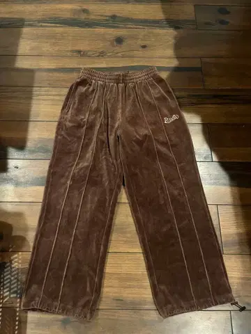 BlessU 브라운 스트레이트 팬츠 M