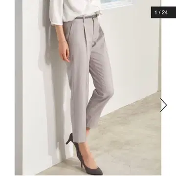 슬림 팬츠 라이트 그레이 38 그린 라벨 릴랙싱