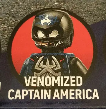 레고 76342 베놈화한 캡틴 아메리카 미니 피규어