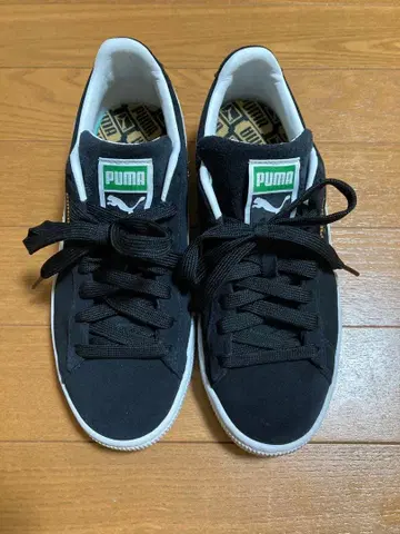 PUMA 스니커즈 스웨이드 블랙 23.0cm