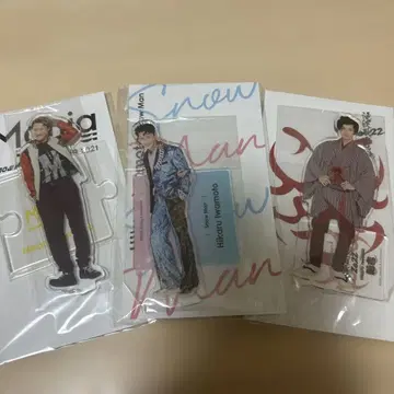 [가격 인하 희망은 댓글] 이와모토 테루 아크릴 스탠드 3세트