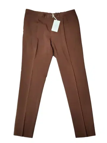 DEVORE 브라운 이지 슬랙스