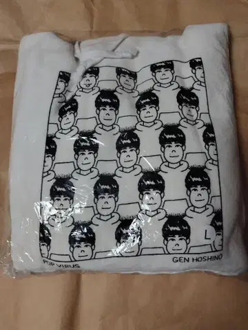 호시노 겐 POP VIRUS WORLD TOUR 후드티 L