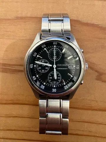 SEIKO 크로노그래프 손목시계 7T92-0CC0
