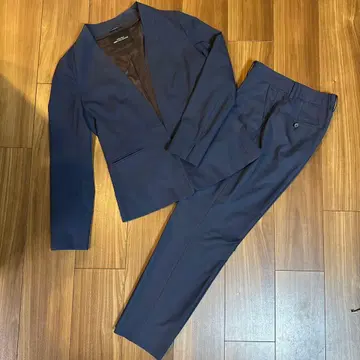 그린 라벨 릴랙싱 수트 셋업 38.40 네이비