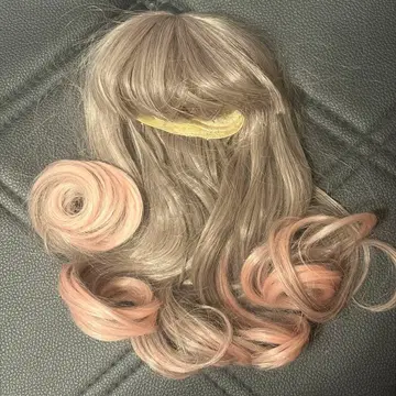 브라이스 가발 그레이 핑크