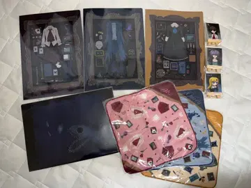 Ib 게르테나전 특전 포함 캔버스 보드 클리어 파일 핸드 타월