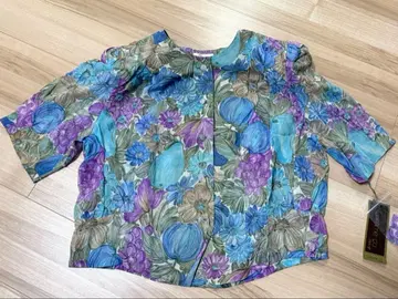 MODE Teliya 여성용 꽃무늬 블라우스 17호 ( 4L )