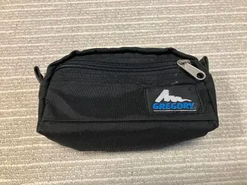 레어 GREGORY 그레고리 벨트 파우치 미니 백 파랑 택 S 90s
