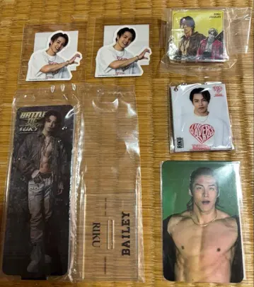 란페 RIKU 카드 아크릴 스탠드 배지 씰 묶음 판매