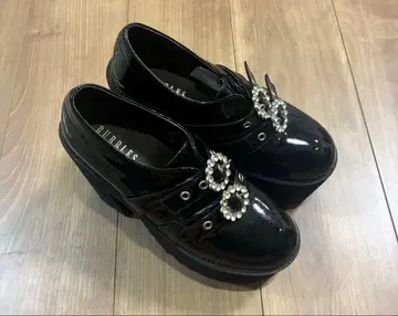 BUBBLES 더블 버클 신발 37