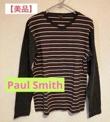 [ 새상품급 ] 폴스미스 컬렉션 울 니트 보더 M 사이즈