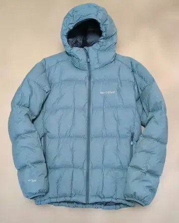 네쥬 다운 후드티 스카이블루