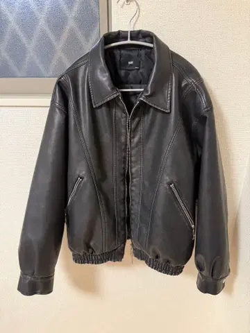 HARE 가죽 나카와타 컴팩트 블루종