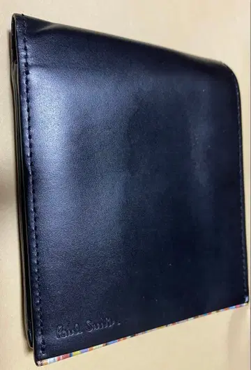 폴 스미스 블랙 이단 접이식 지갑