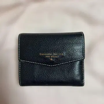 Samantha Thavasa 블랙 3단 폴더형 지갑