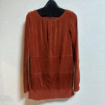 LOUNIE 정품 긴팔 상의 플리츠 포함