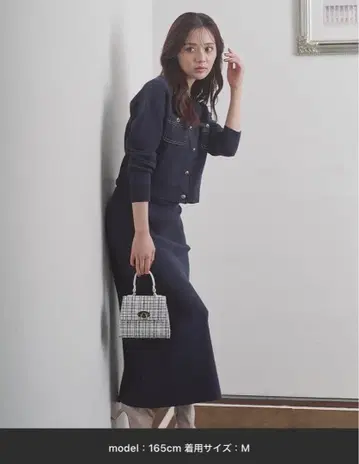 [ 완판 ] 스티치 니트 SETUP