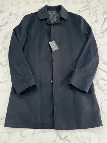 미사용 Between 울 코트 블랙 L