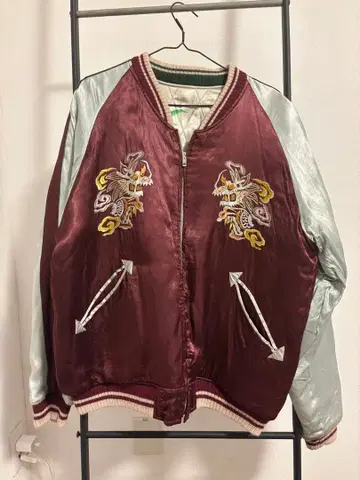 레어 웨어하우스 Souvenir Jacket 퀼팅 스카잔
