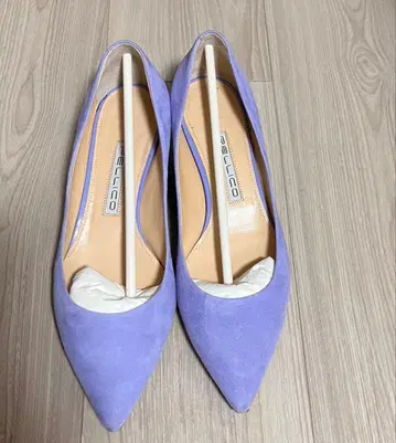 펠리코 라벤더 스틸레토 청키힐 펌프스