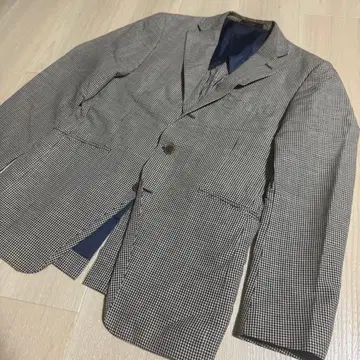 P.S.FA 하루야마 오피스 캐주얼 마이크로 체크 수트 테일러드