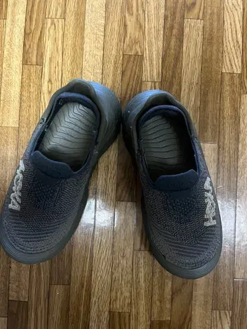 HOKA 카키 슬립온 22cm