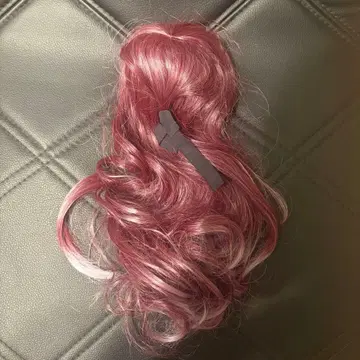 네오 브라이스용 롱 핑크 웨이브 가발
