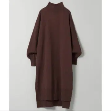 JEANASIS 하이 게이지 니트 원피스