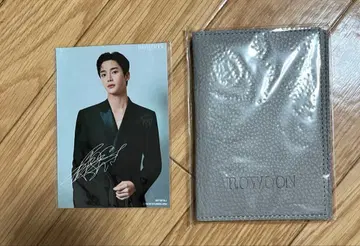 ROWOON 로운 FC 가입 혜택 여권 케이스 포토 카드 세트