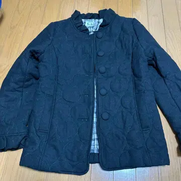 ma Deiza 블랙 퀼팅 자켓