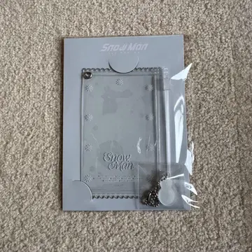 [ 당일 발송 가능 ] SnowMan 팝업 카드 케이스 키링