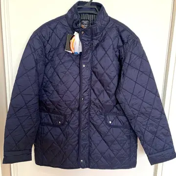 [ 새상품 ] 루이샤브론 남성용 네이비 퀼팅 자켓 사이즈 2L 출퇴근