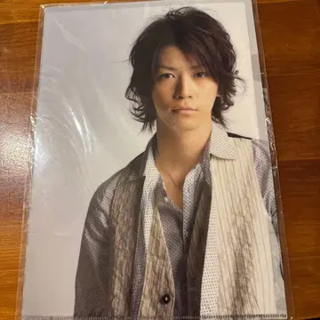 KAT-TUN 카메나시 카즈야 클리어 파일 미개봉 새상품