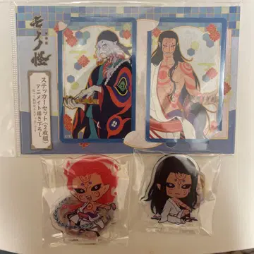 모노노괴 약장수 스티커와 아크릴 스탠드