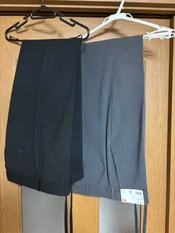 신상 새상품 스마트 앵클 팬츠/레귤러 핏/긴 길이 사이즈 M