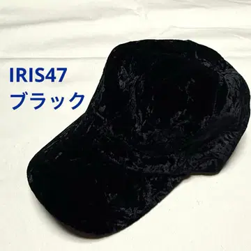 IRIS47 벨로아 캡 블랙