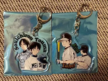 아다치 미츠루전 라이벌 아크릴 참 크로스 게임 MIX